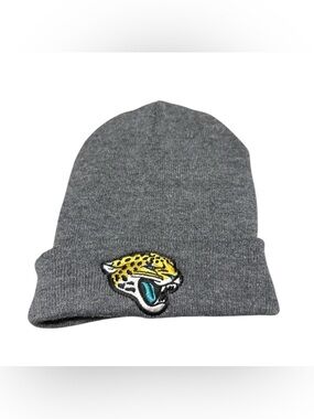 Jacksonville Jaguars Fleece Lined Beanie Winter Hat Gray